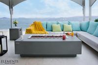 Thumbnail for Elementi - Granville Rectangular Concrete Fire Pit Table OFG121 - Fire Pit Stock