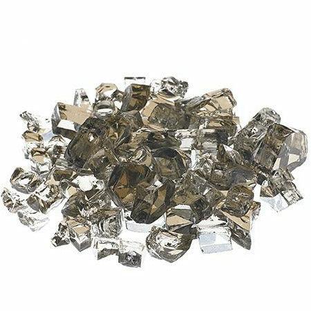 Prism Hardscapes - 1/4" Metallic Fire Glass 20lbs/40lbs - Fire Pit Stock
