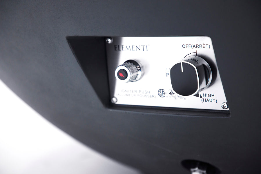 Elementi Plus - Rose Bowl Concreate Fire Pit OFG420