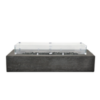 Thumbnail for PyroMania Fire - Alchemy Rectangle Concrete Fire Pit Table