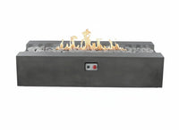 Thumbnail for PyroMania Fire - Arroyo Rectangle Concrete Fire Pit Table