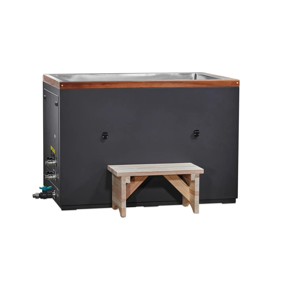 Golden Designs - Dynamic Cold Therapy "CUBOID" 304 Nano-Coated Stainless Steel Cold Plunge Tub