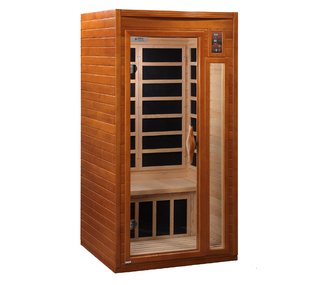 Golden Designs Sauna: "Barcelona" 1-2 Person Low EMF Far Infrared Sauna - DYN-6106-01