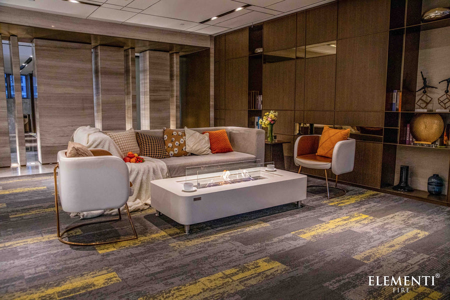 Elementi - Sydney Ethanol Rectangular Fire Table ECG01
