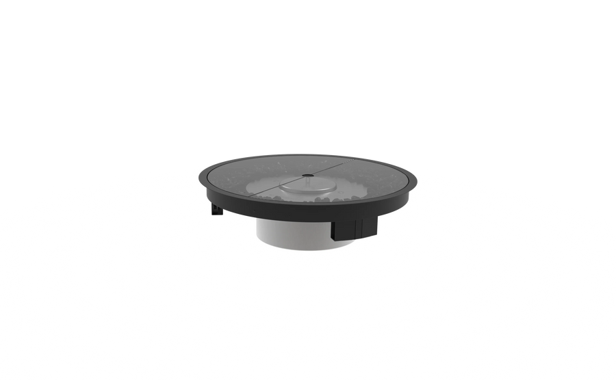 EcoSmart Fire - R20 Glass Cover Plate for Ark 40, Martini 50, Pod 30, Pod 40, Round 20, and Tequila 50