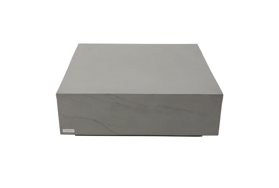 Elementi Home - Colorado 40" Square Concrete Coffee Table FCG04