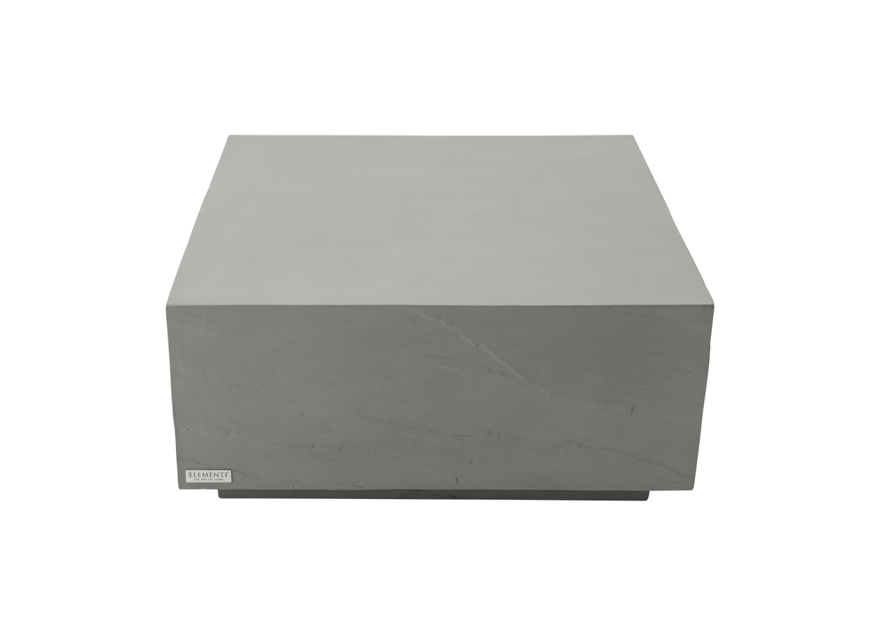 Elementi Home - Colorado 34" Square Concrete Coffee Table FCG05