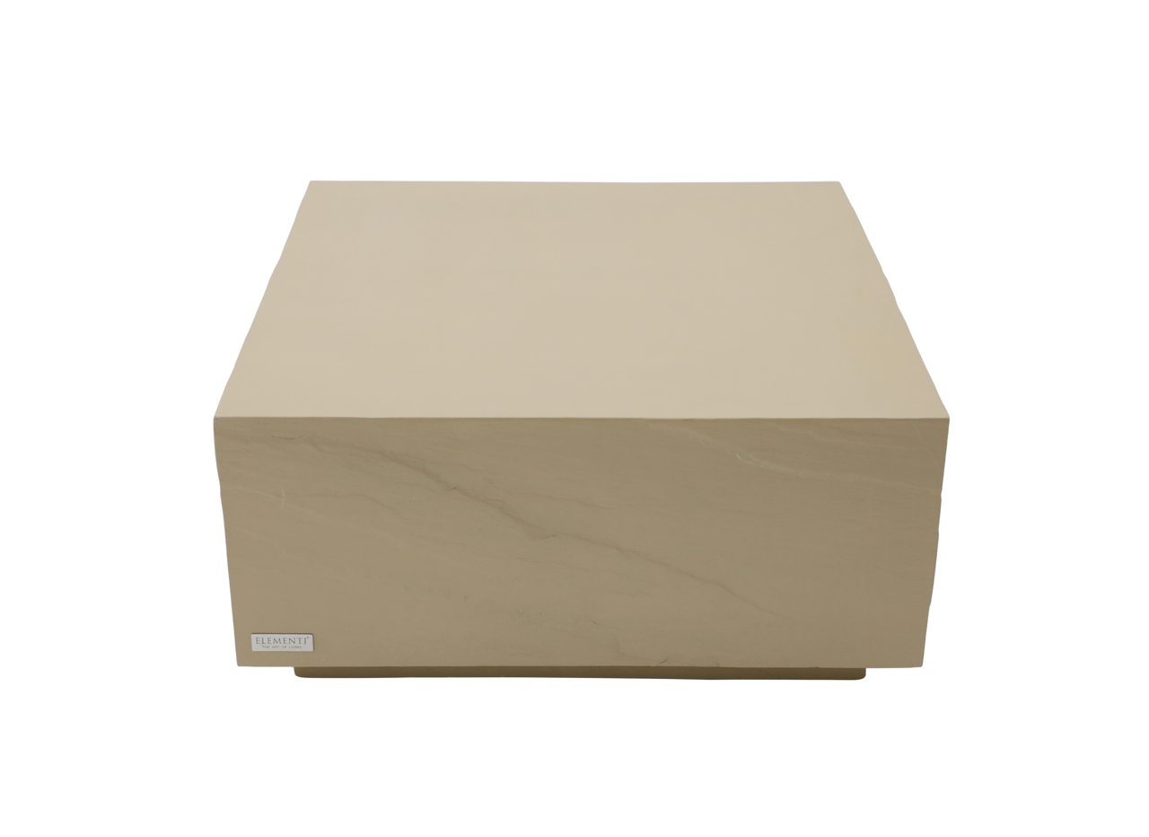 Elementi Home - Colorado 34" Square Concrete Coffee Table FCG05