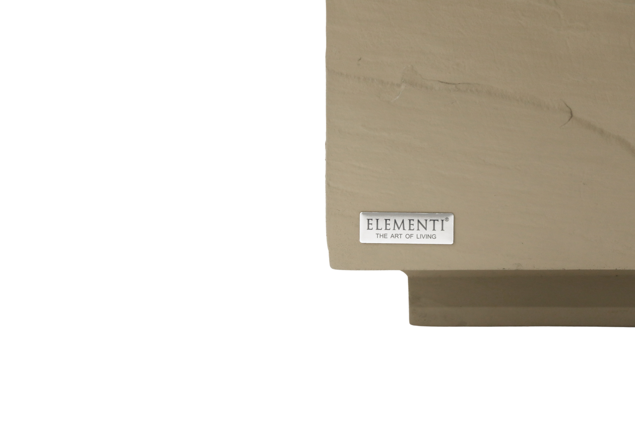 Elementi Home - Colorado 60" Rectangular Concrete Coffee Table FCG06