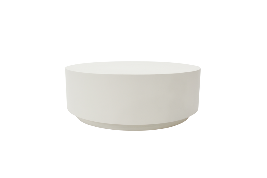 Elementi Home - Rome 40" Round Concrete Coffee Table FCG07