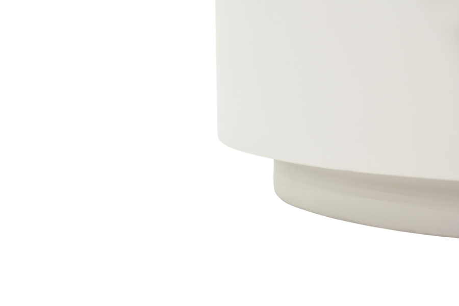 Elementi Home - Rome 40" Round Concrete Coffee Table FCG07