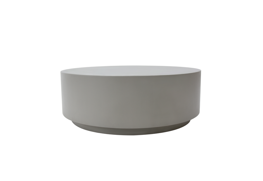 Elementi Home - Rome 40" Round Concrete Coffee Table FCG07