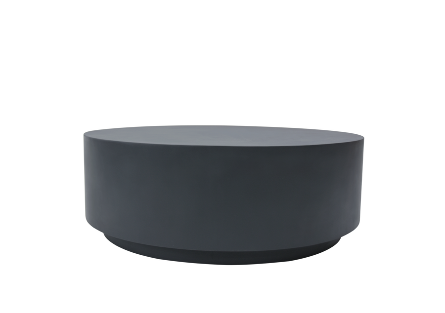 Elementi Home - Rome 40" Round Concrete Coffee Table FCG07
