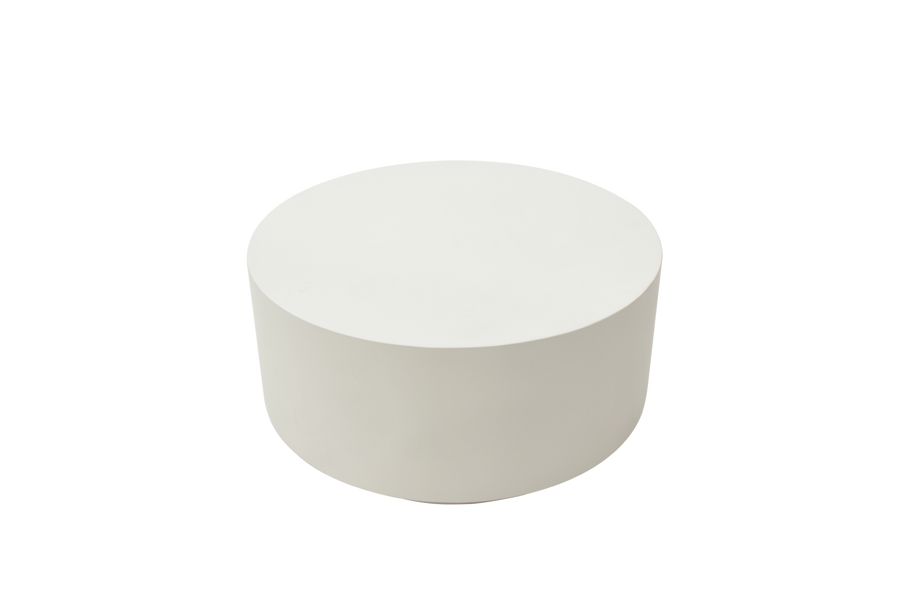 Elementi Home - Rome 34" Round Concrete Coffee Table FCG08