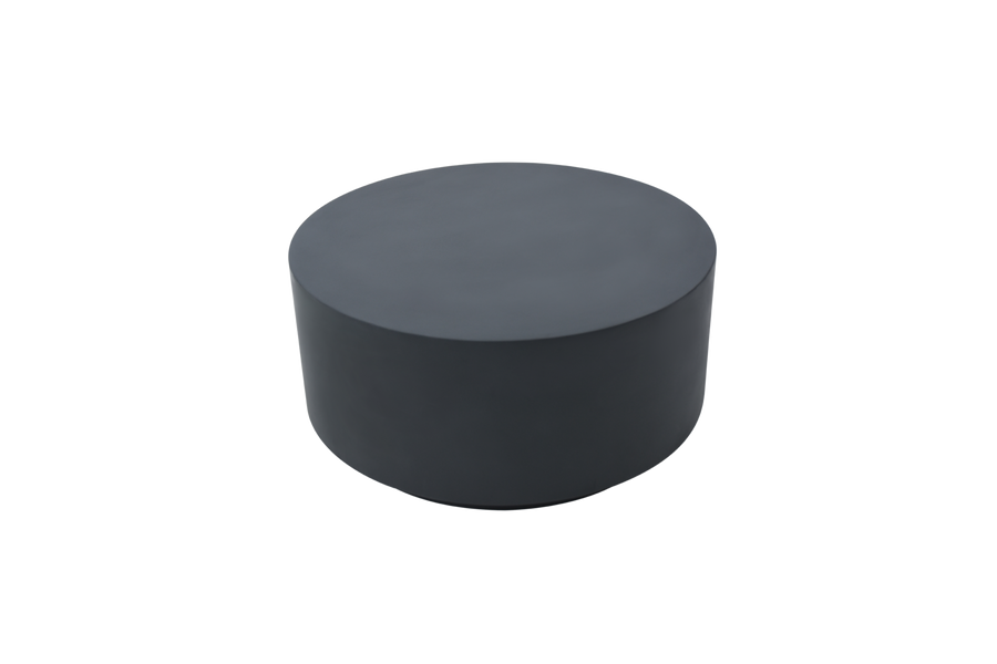 Elementi Home - Rome 34" Round Concrete Coffee Table FCG08