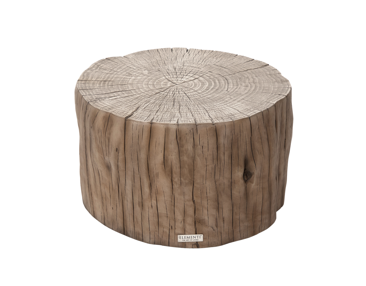 Elementi Home - Daintree 27" Stump Concrete Coffee Table FCG12