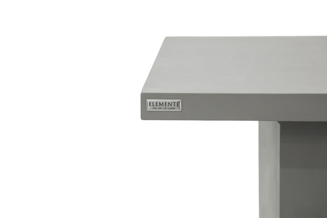 Elementi Home - Santiago Rectangular Dining Table FDG01-SG