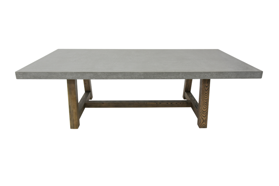 Elementi Home - Seine 94.5" Rectangular Concrete Dining Table FDM01-SG