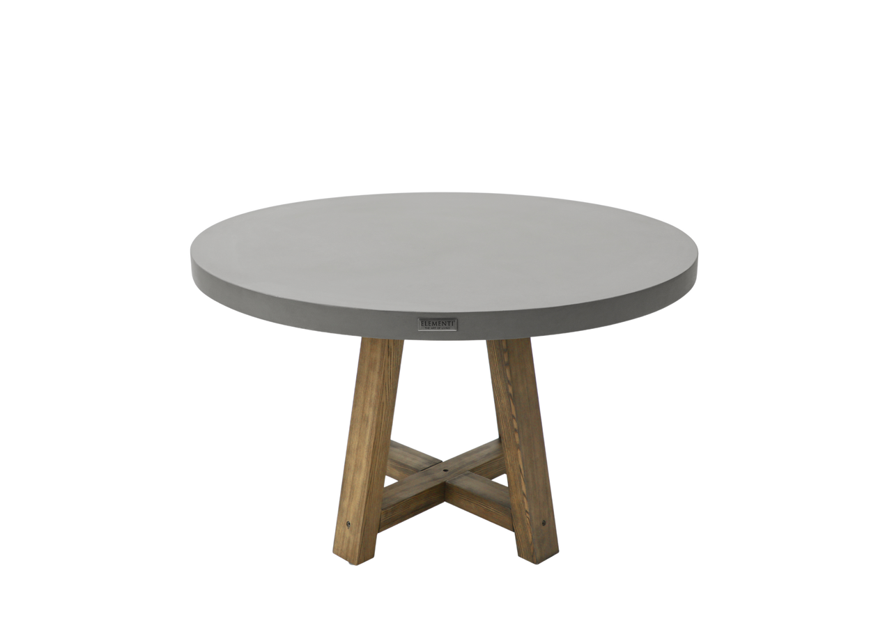 Elementi Home - Verona 48" Round Concrete Dining Table FDM02-SG