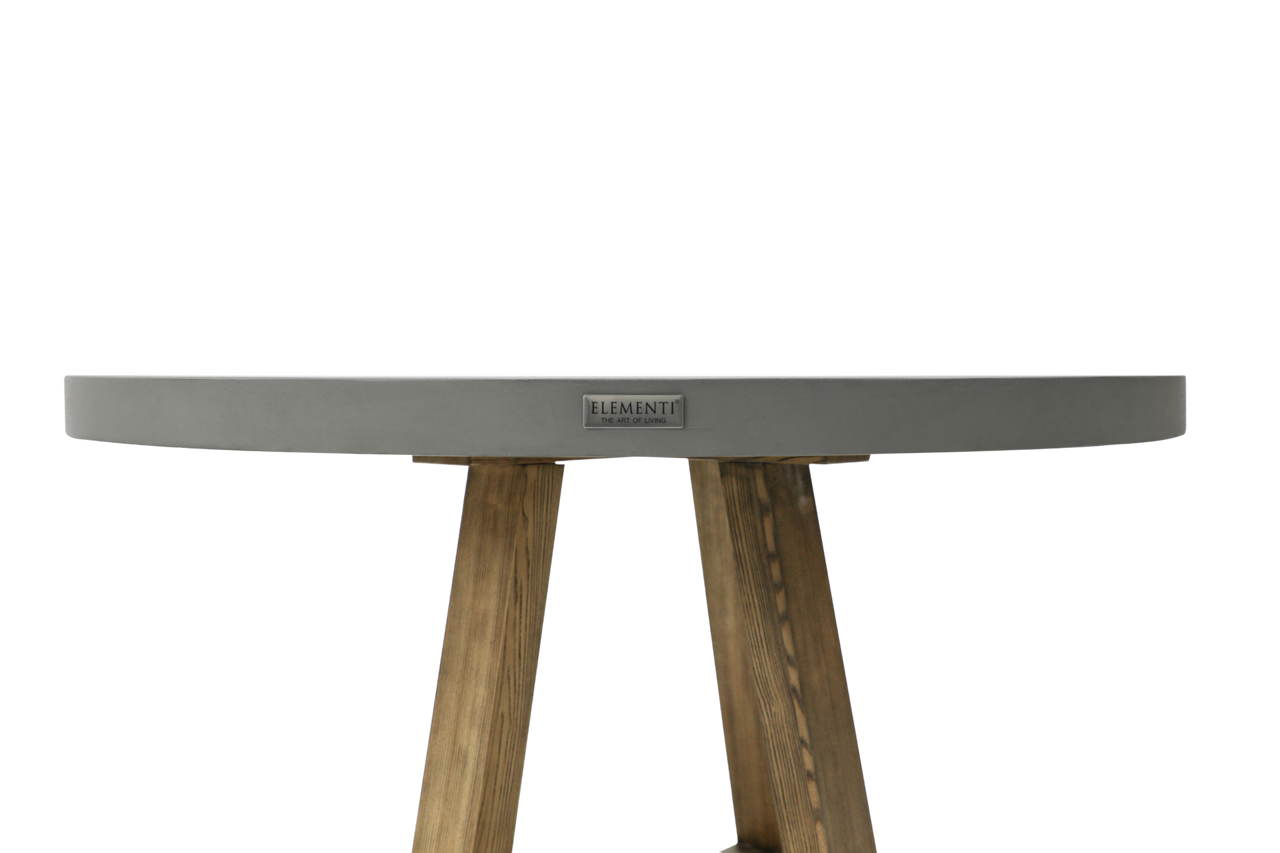 Elementi Home - Verona 48" Round Concrete Dining Table FDM02-SG