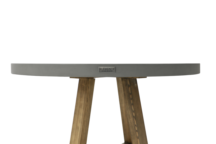 Elementi Home - Verona 48" Round Concrete Dining Table FDM02-SG