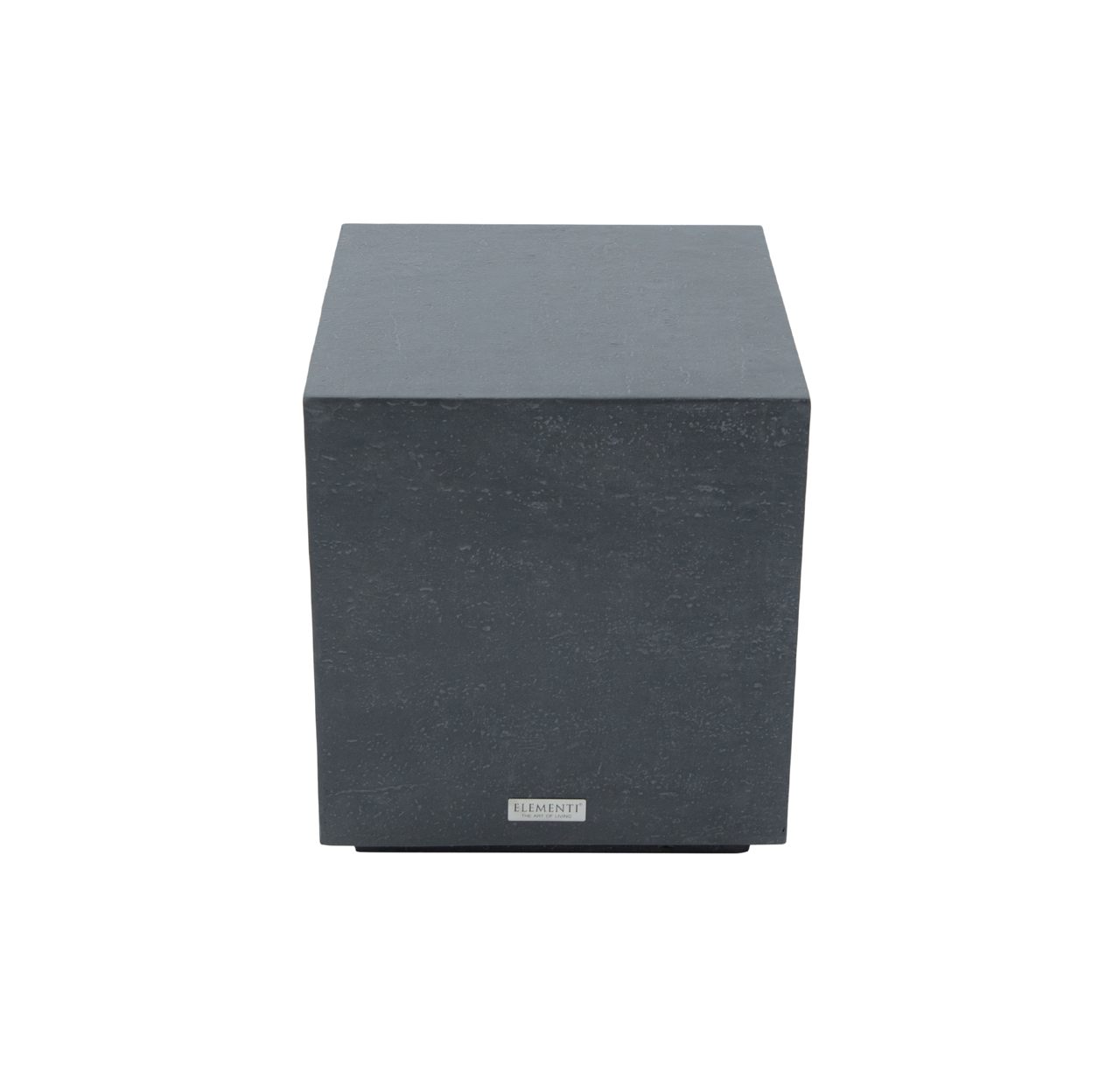 Elementi Home - Tevere 18" Square Concrete Side Table FEG01