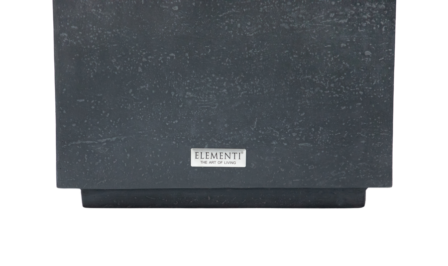 Elementi Home - Tevere 18" Square Concrete Side Table FEG01
