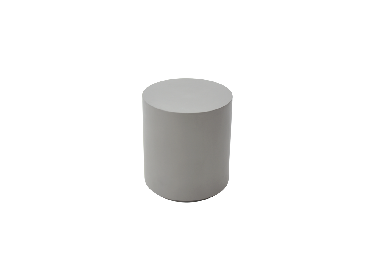 Elementi Home - Rome 18" Round Concrete Side Table FEG03