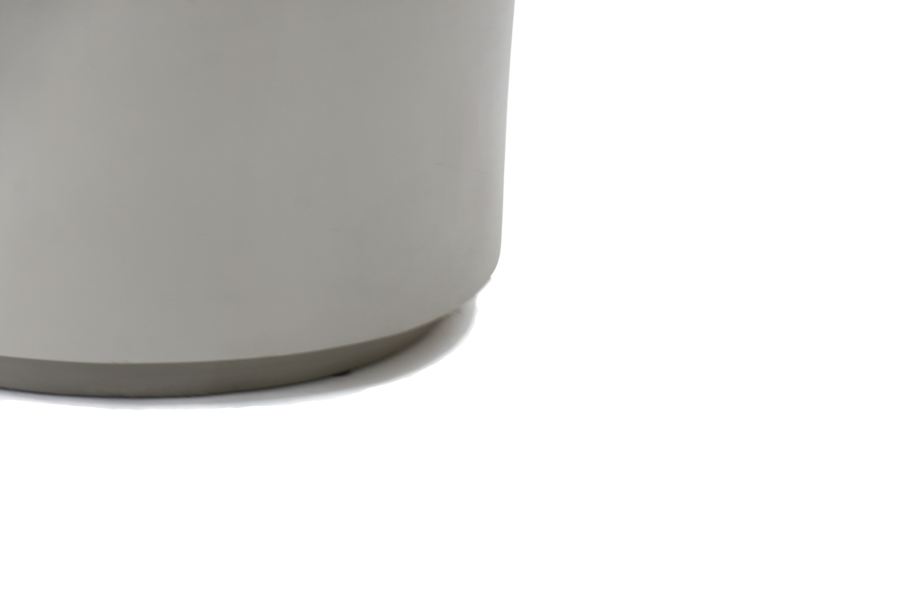 Elementi Home - Rome 18" Round Concrete Side Table FEG03