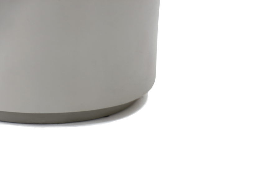 Elementi Home - Rome 18" Round Concrete Side Table FEG03