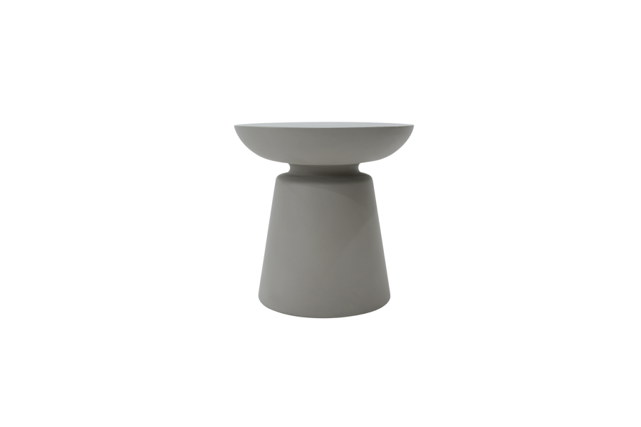 Elementi Home - Kylix 20" Round Concrete Side Table FEG06
