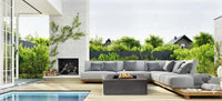 Thumbnail for PyroMania Fire - Otto Square Concrete Fire Pit Table
