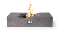 Thumbnail for PyroMania Fire - Venice Rectangle Concrete Fire Pit Table