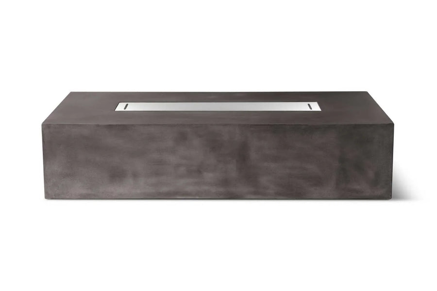 PyroMania Fire - Brut 60 Rectangle Concrete Fire Pit Table