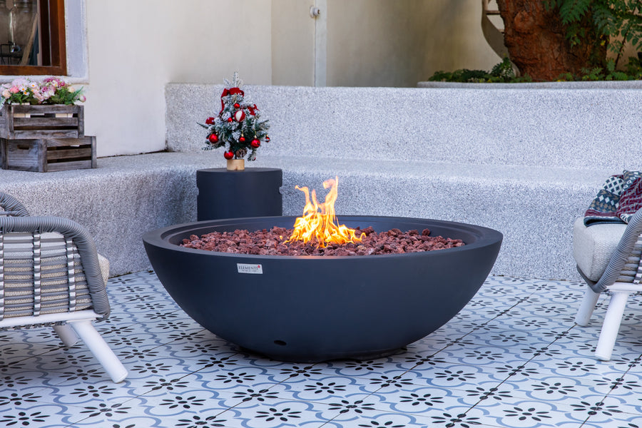 Elementi Plus - Rose Bowl Concreate Fire Pit OFG420