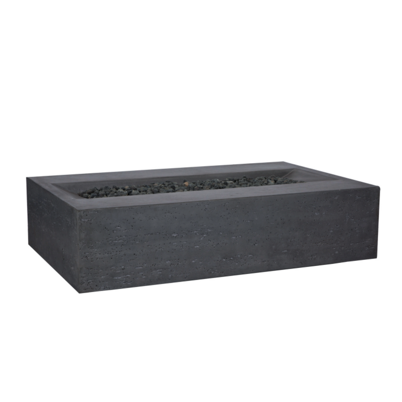 PyroMania Fire - Millenia Rectangle Concrete Fire Pit Table