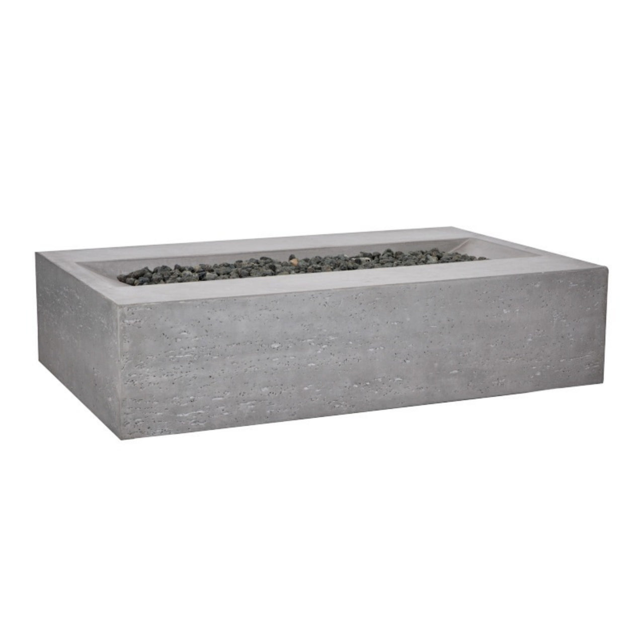 PyroMania Fire - Millenia Rectangle Concrete Fire Pit Table