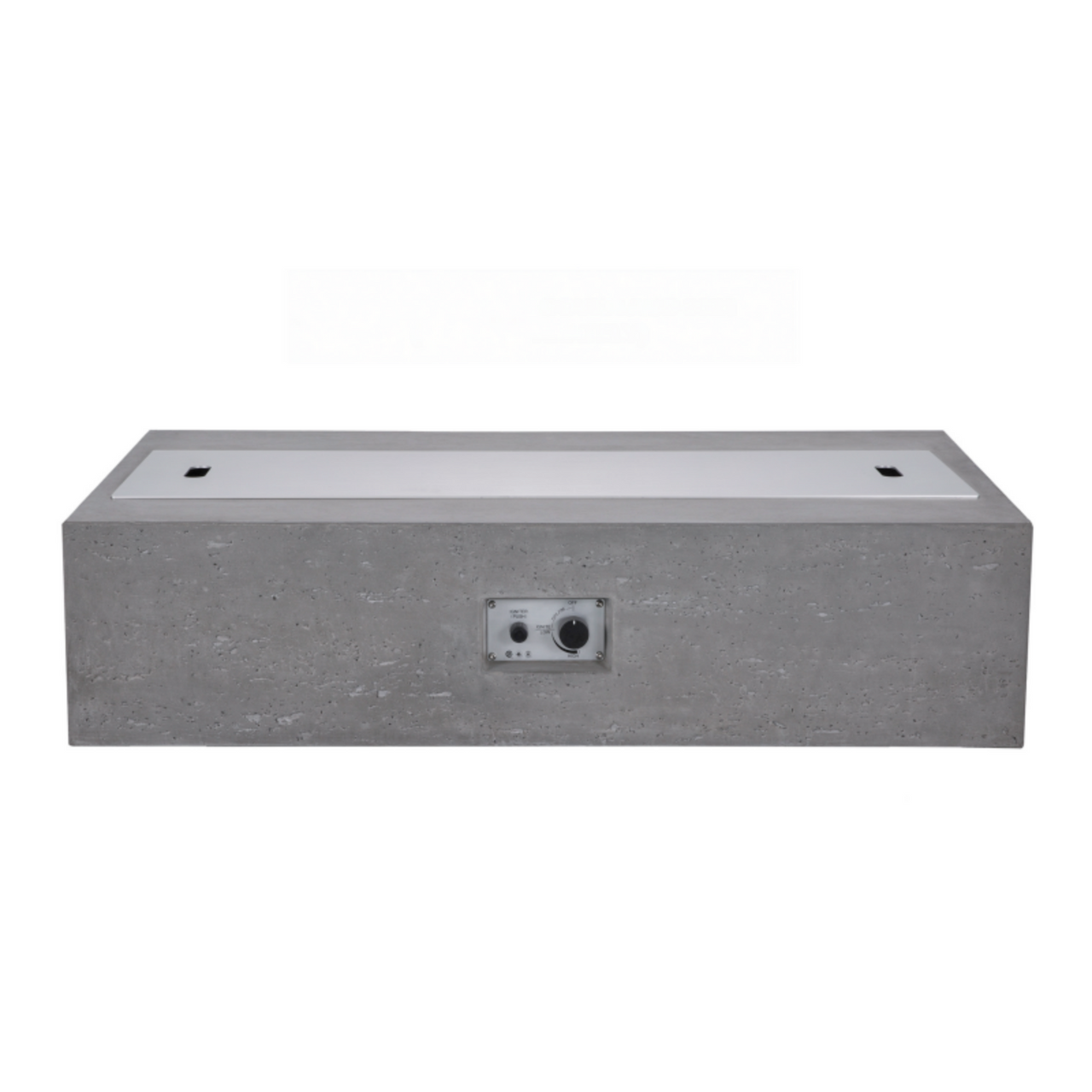 PyroMania Fire - Millenia Rectangle Concrete Fire Pit Table