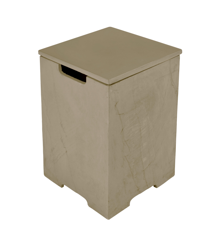 Elementi Plus - Square Concrete Propane Tank Cover ONB404
