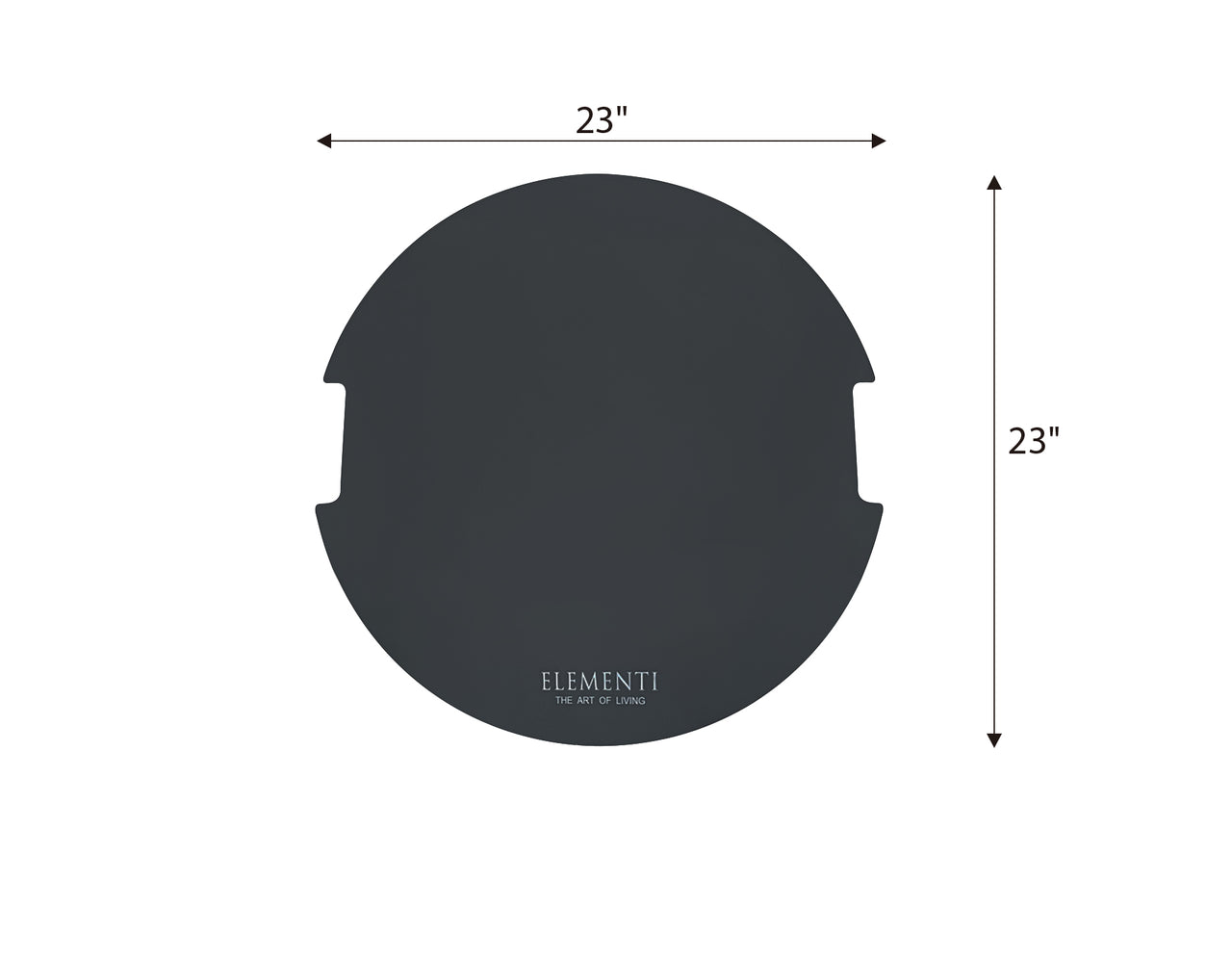 Elementi - Stainless Steel Lid for Pacaya Round Fire Pit Table OFG311