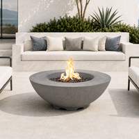 Thumbnail for PyroMania Fire - Shangri-La Round Concrete Fire Pit Bowl
