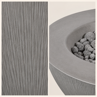 Thumbnail for PyroMania Fire - Shangri-La Round Concrete Fire Pit Bowl