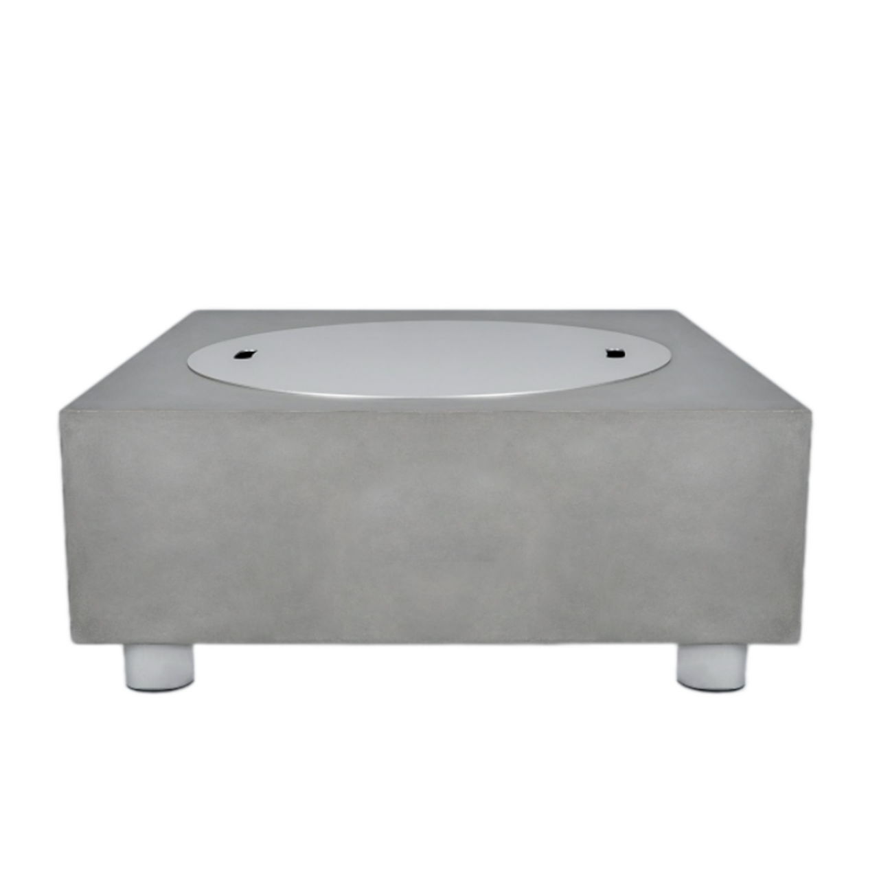 PyroMania Fire - Tao Square Concrete Fire Pit Table