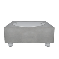 Thumbnail for PyroMania Fire - Tao Square Concrete Fire Pit Table