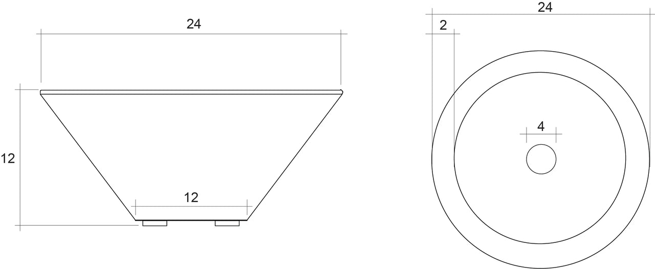 Prism Hardscapes - Verona Round Concrete Fire and Water Bowl w/ Electronic Ignition - Fire Pit Stock