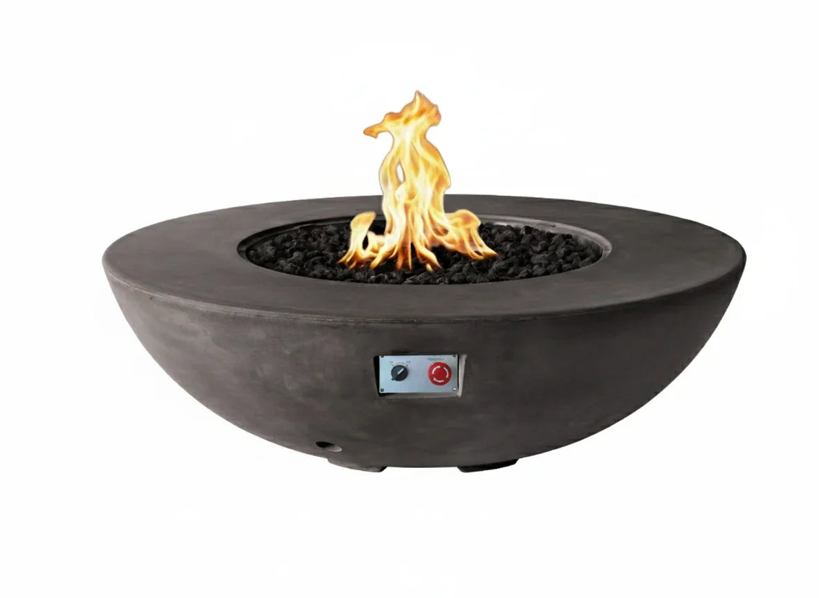 PyroMania Fire - Vessel Concrete Fire Pit Bowl