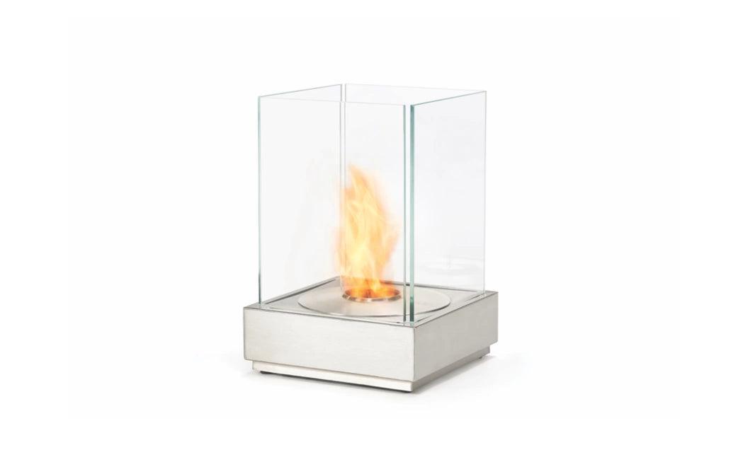 EcoSmart Fire - Mini T Designer Square Indoor and Outdoor Fireplace ESF.D.MNT - Fire Pit Stock