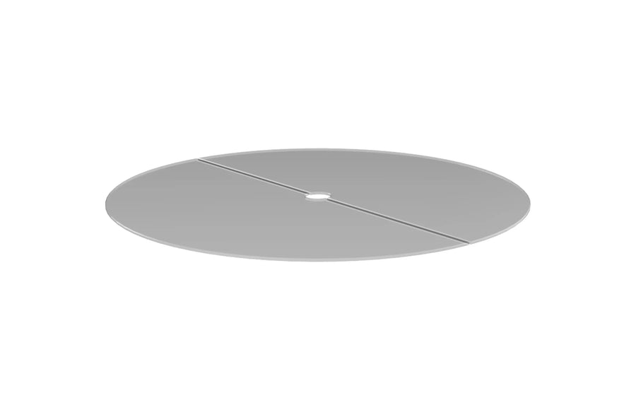 EcoSmart Fire - R20 Glass Cover Plate for Ark 40, Martini 50, Pod 30, Pod 40, Round 20, and Tequila 50