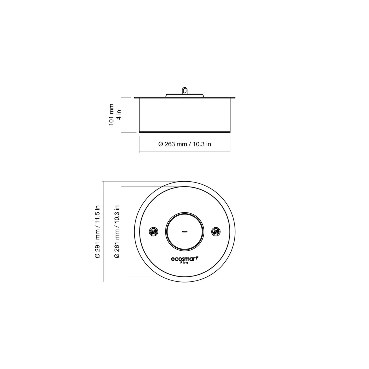EcoSmart Fire - AB3 Ethanol Burner