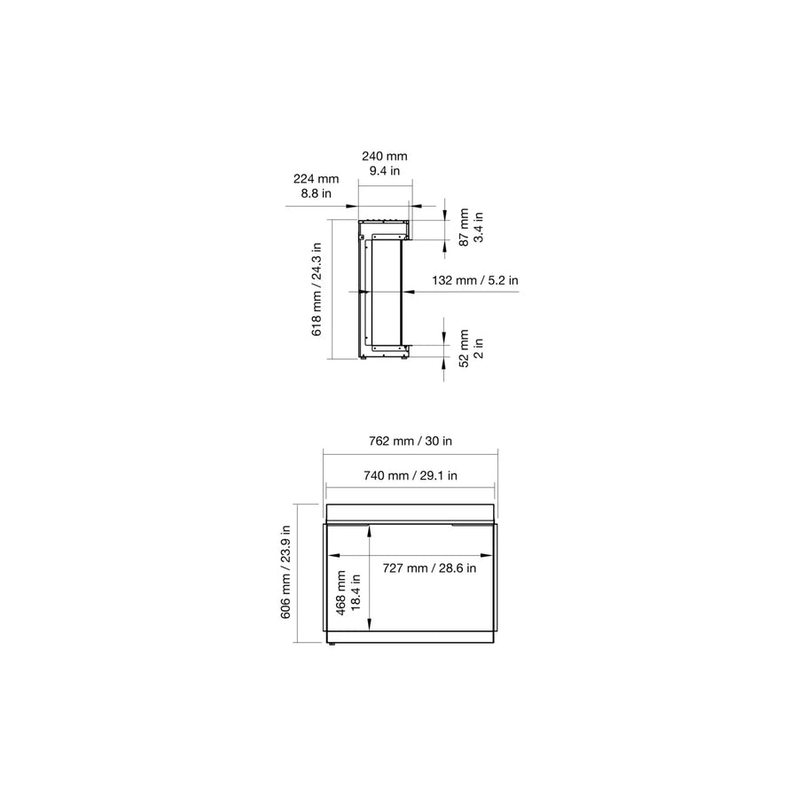 EcoSmart Fire - Motion 30 Electric Fireplace
